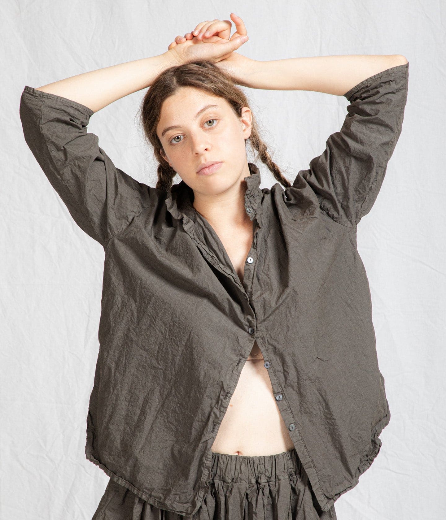 ALBUM DI FAMIGLIA - SHORT COLLAR SHIRT TC