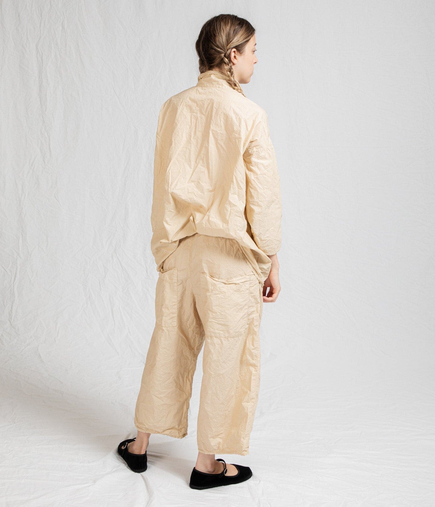 ALBUM DI FAMIGLIA - WIDE & SHORT TROUSERS TC LIGHT COTTON TROUSERS