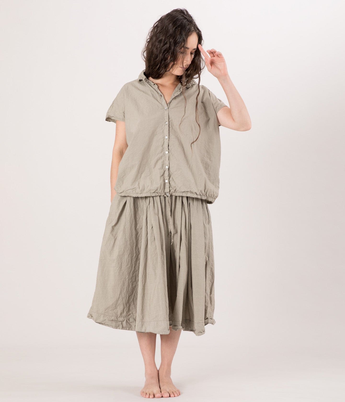 ALBUM DI FAMIGLIA - SHORT SLEEVELESS SHIRT TC