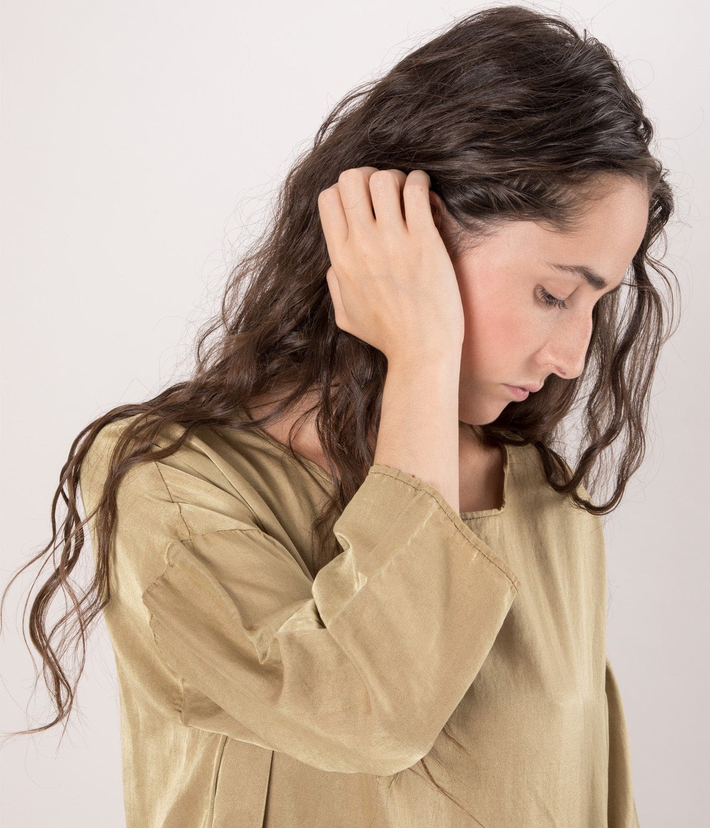 ALBUM DI FAMIGLIA - SIMPLE T-DRESS SC - SILK COTTON