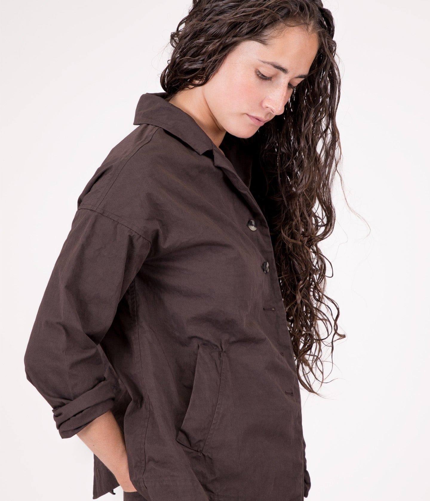 ALBUM DI FAMIGLIA - LOOSE GABARDINE BLAZER WG