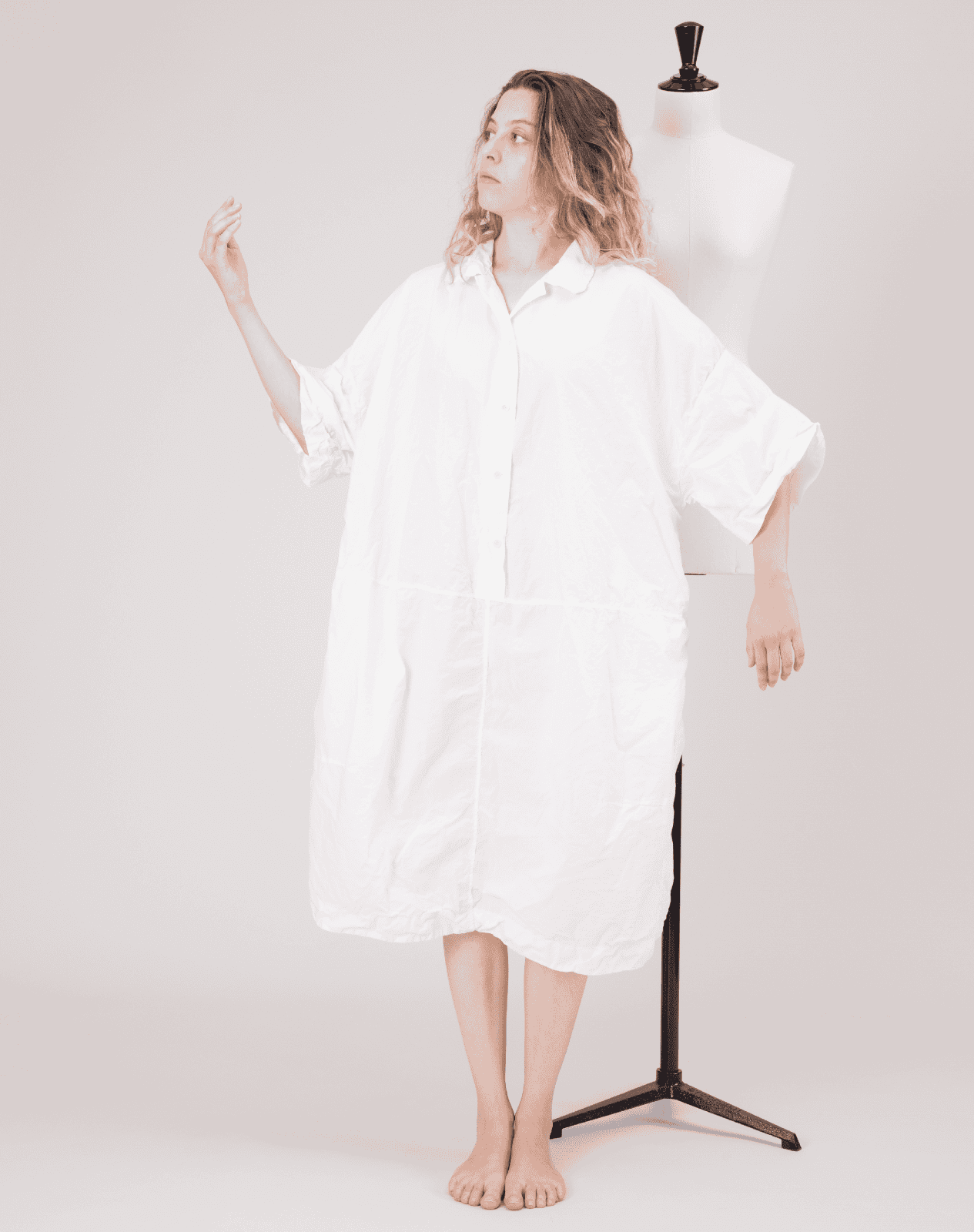 ALBUM DI FAMIGLIA - COLLAR DRESS TC