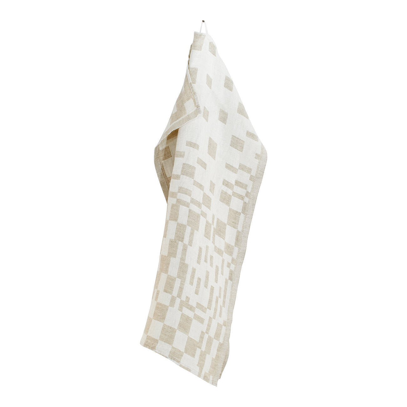 LAPUAN - KOODI LINEN HAND TOWEL. NATURAL