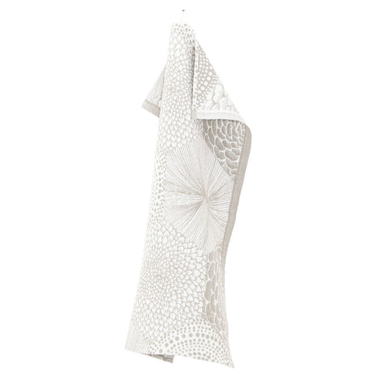 LAPUAN - RUUT ORGANIC COTTON + LINEN HAND TOWEL. NATURAL