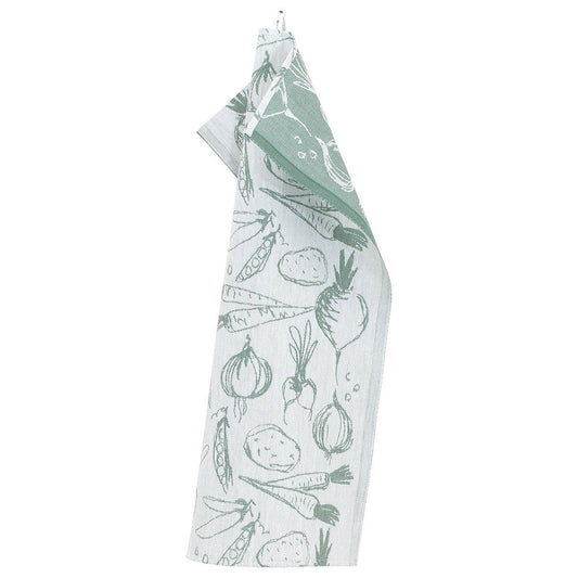 LAPUAN - SADONKORJUU HAND + KITCHEN TOWEL. ASPEN GREEN