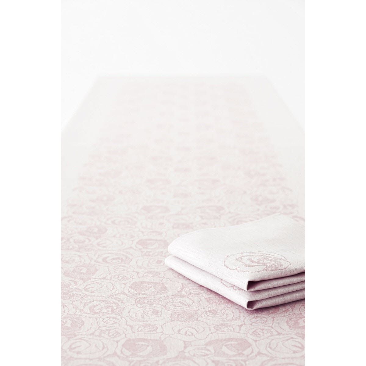 LAPUAN - RUUSUA CALENDERED LINEN NAPKIN. ROSE