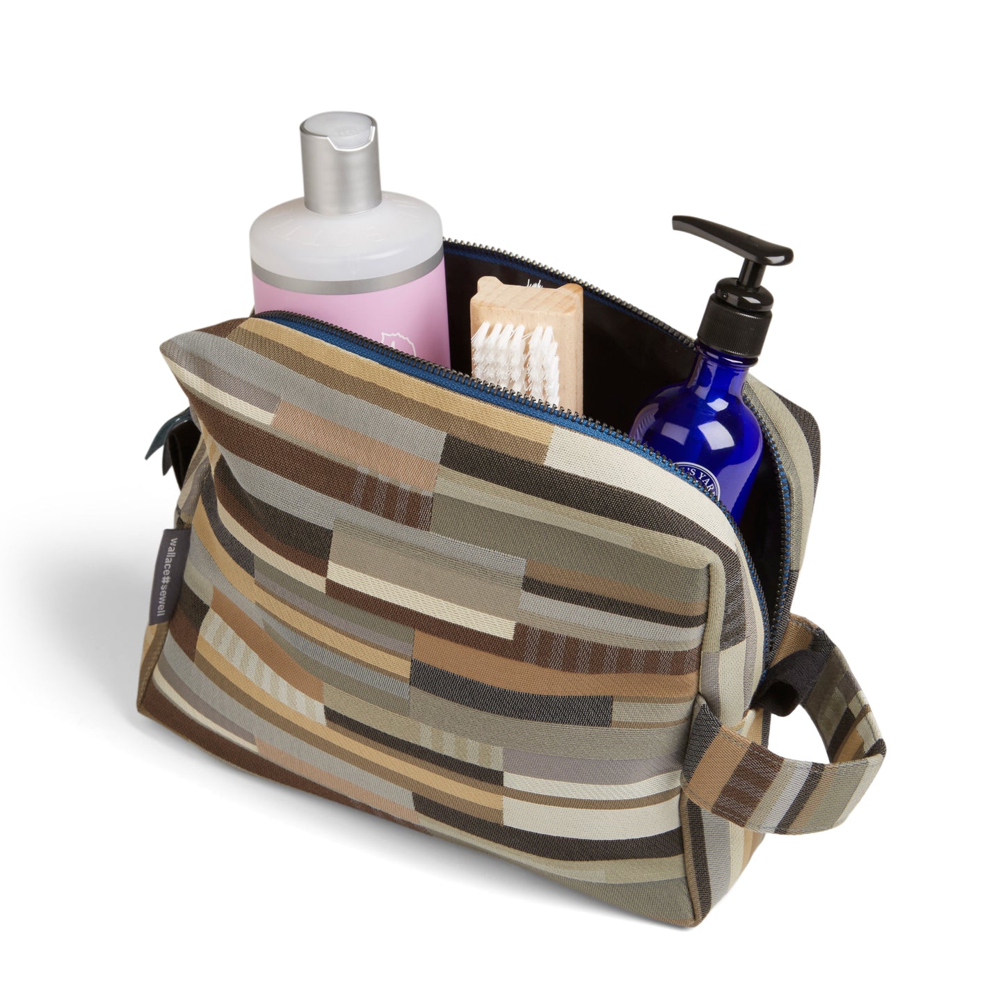 WALLACE+SEWELL - TOILETRY BAG - CUBITT - NEUTRAL