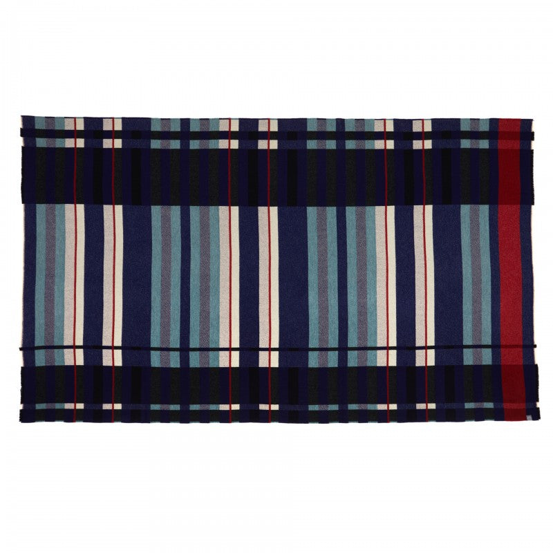 WALLACE+SEWELL - THROW - GUNTA STÖLZL RE-EDITION - INDIGO - LARGE