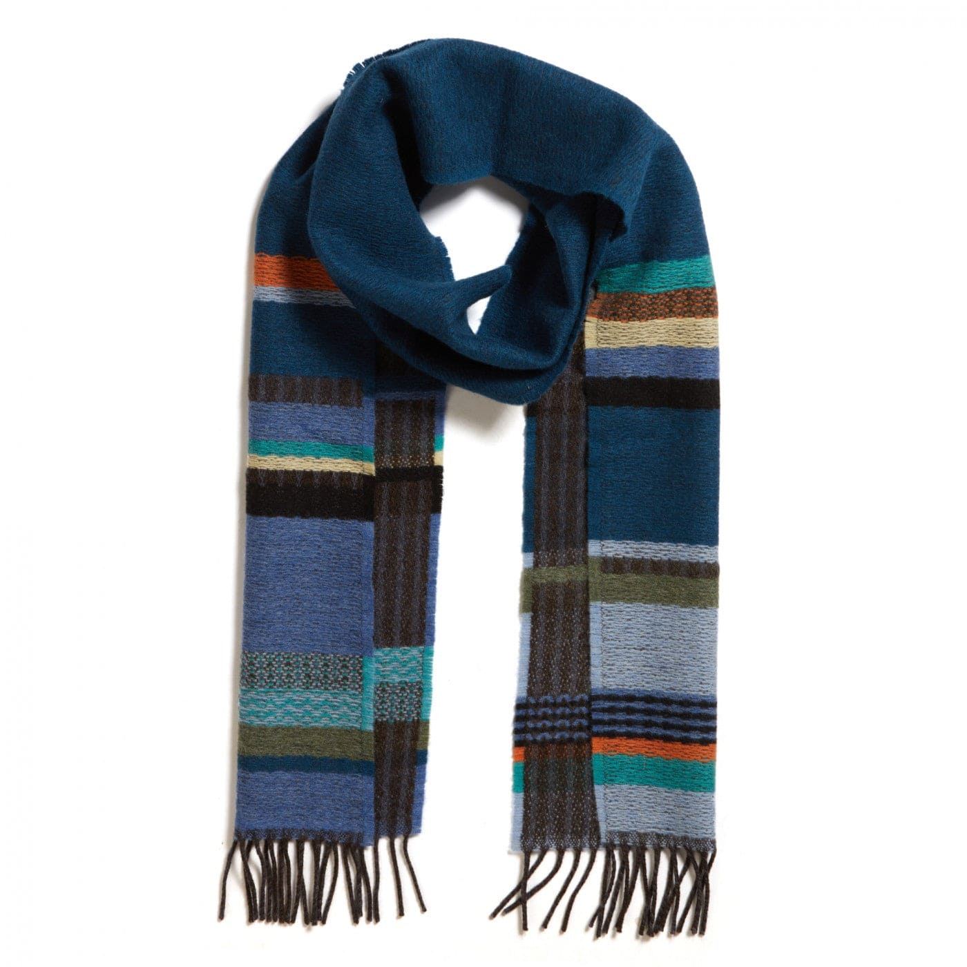 WALLACE+SEWELL - SCARF - DARLAND - BLUE