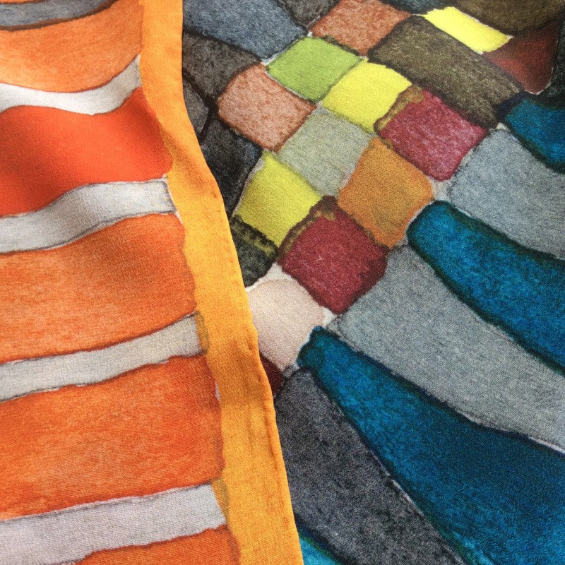 WALLACE+SEWELL - SILK SCARF - DART