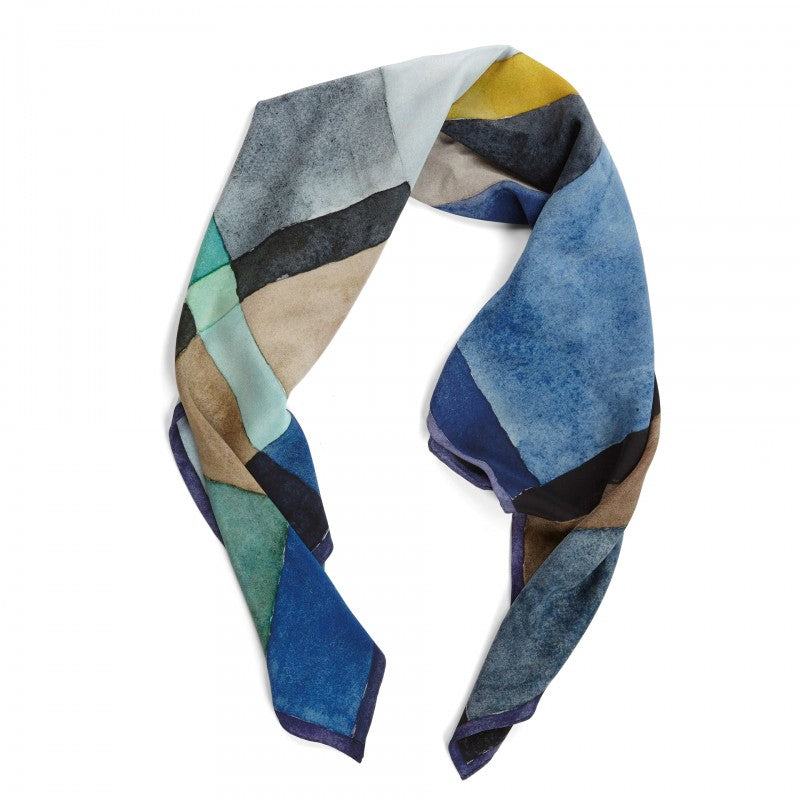 WALLACE+SEWELL - SILK SCARF - GRID