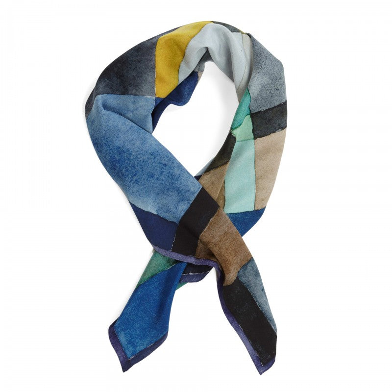 WALLACE+SEWELL - SILK SCARF - GRID
