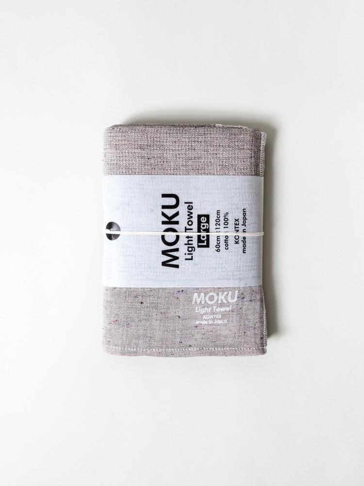 KONTEX - MOKU LIGHT TOWEL. GREY