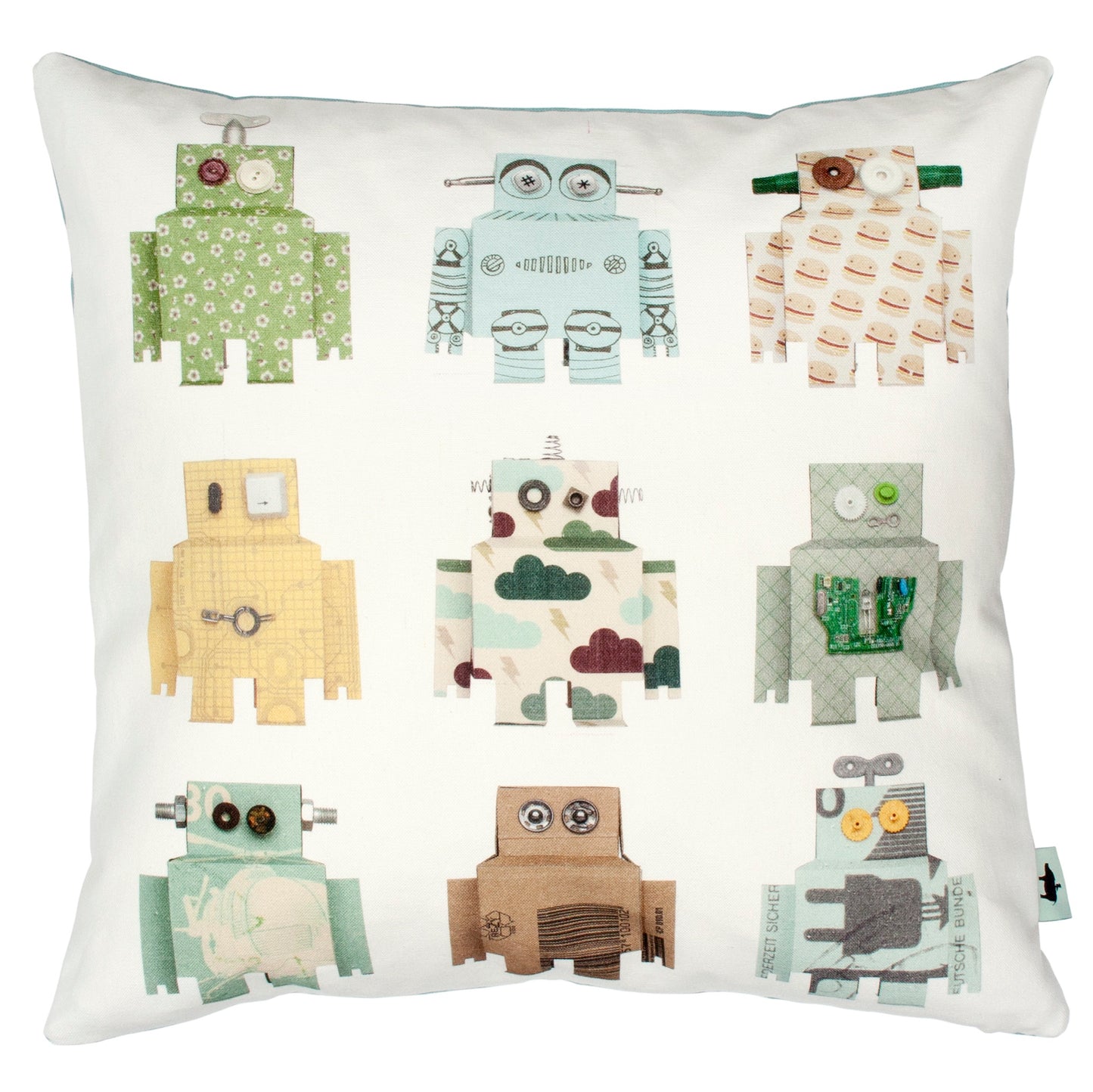 STUDIO DITTE - CUSHION - ROBOTS