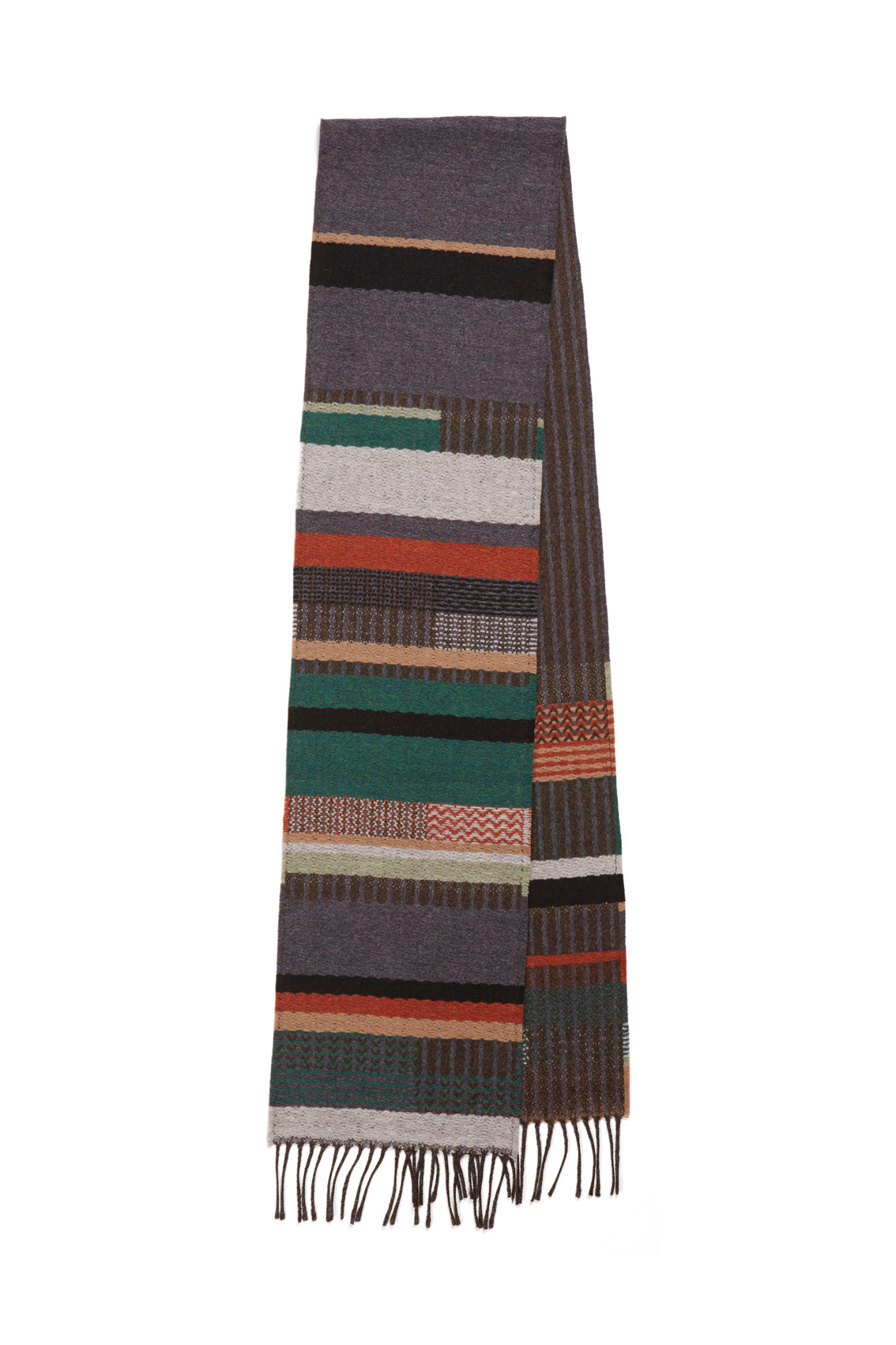 WALLACE+SEWELL - SCARF - DORVIGNY - CHARCOAL