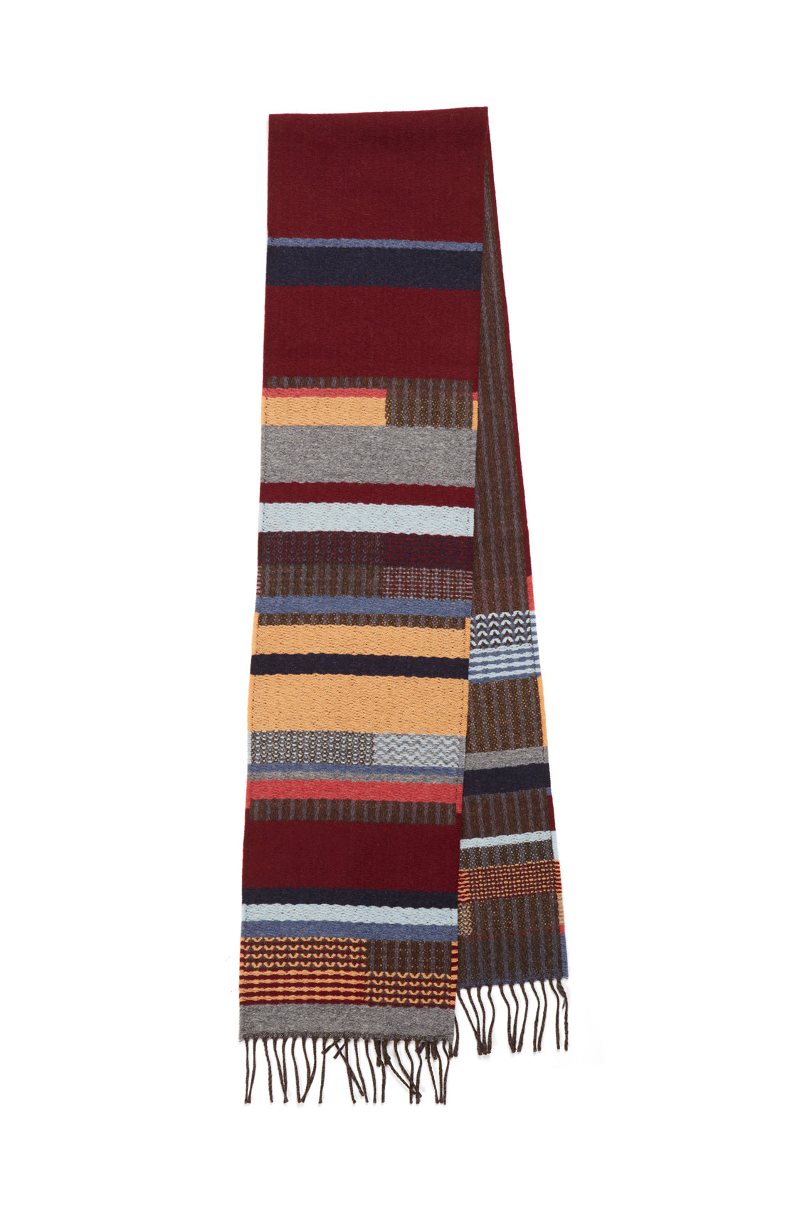 WALLACE+SEWELL - SCARF - DORVIGNY - CLARET