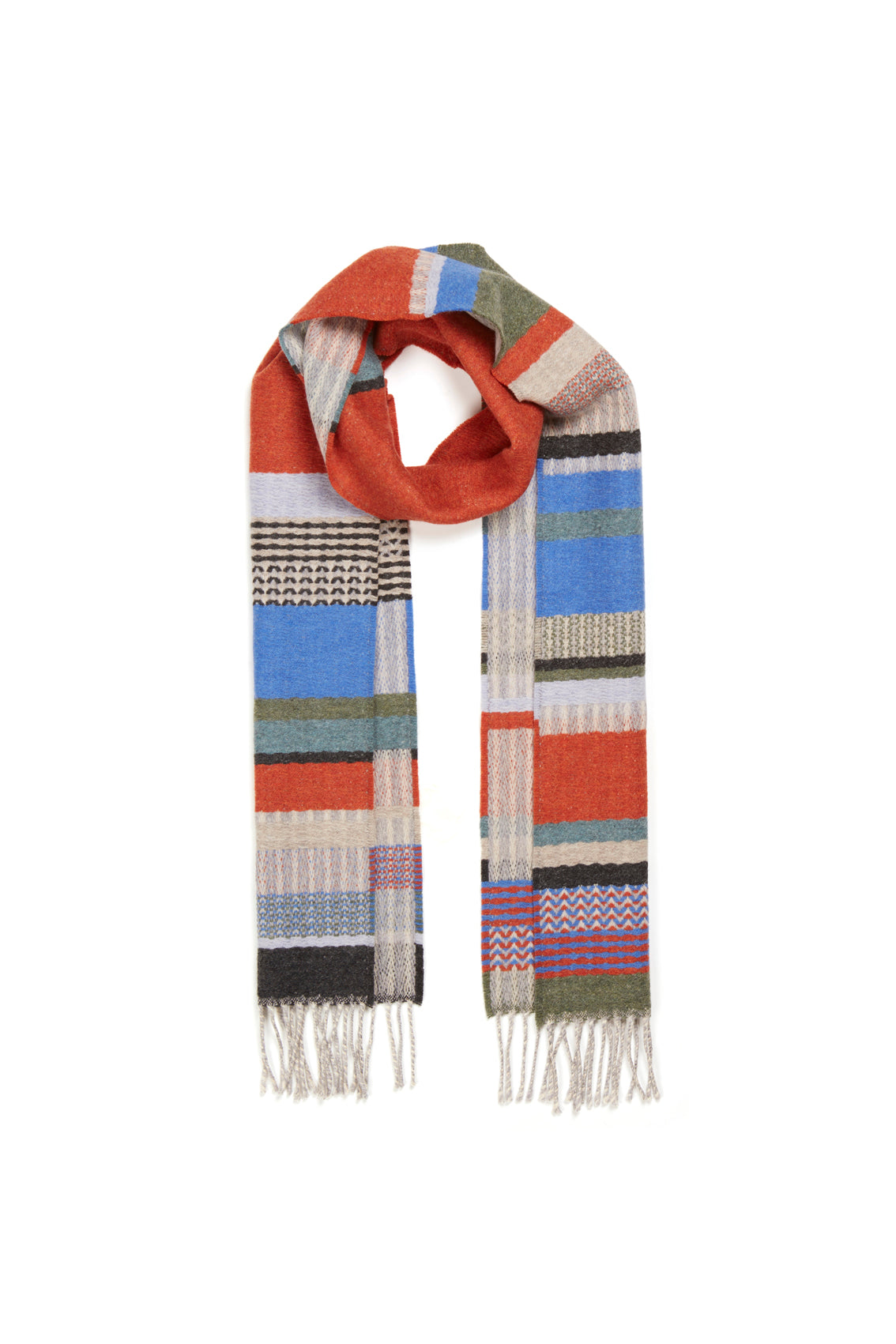 WALLACE+SEWELL - SCARF - DORVIGNY - RUST