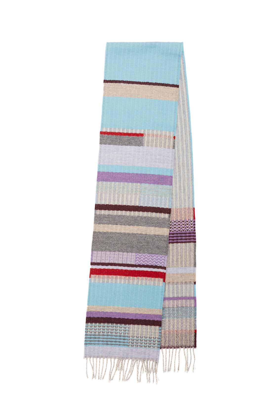 WALLACE+SEWELL - SCARF - DORVIGNY - TURQUOISE