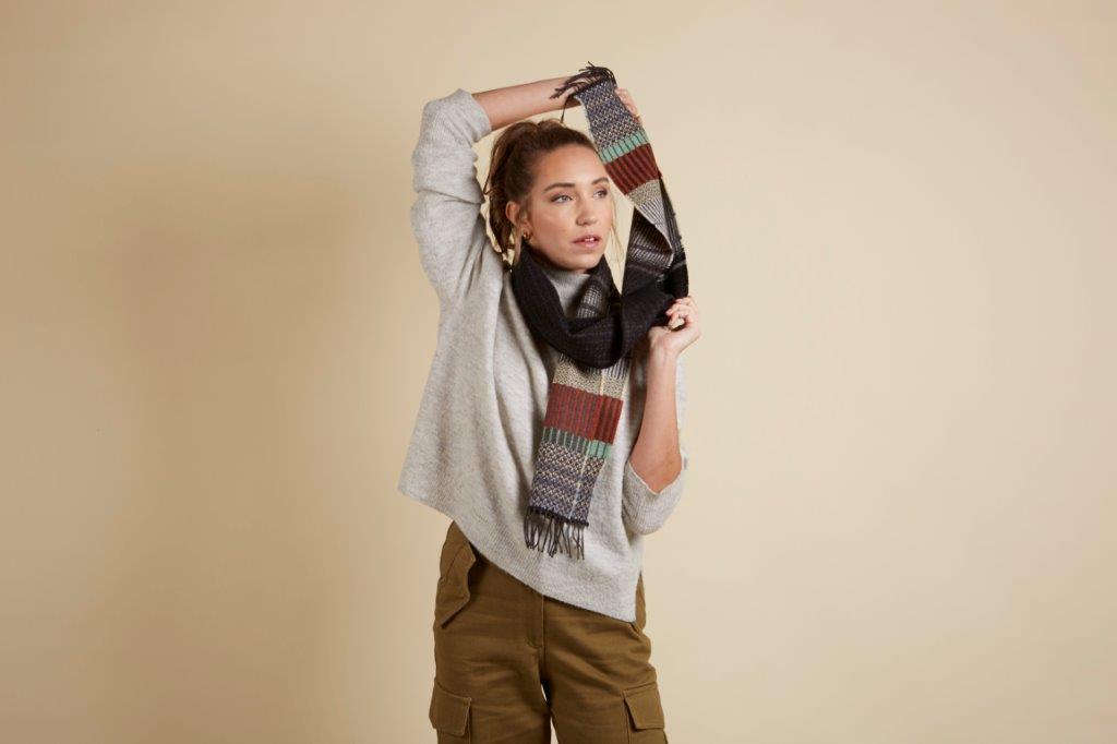 WALLACE+SEWELL - SCARF - ANOUILH - BLACK