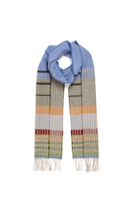 WALLACE+SEWELL - SCARF - ANOUILH - BLUE