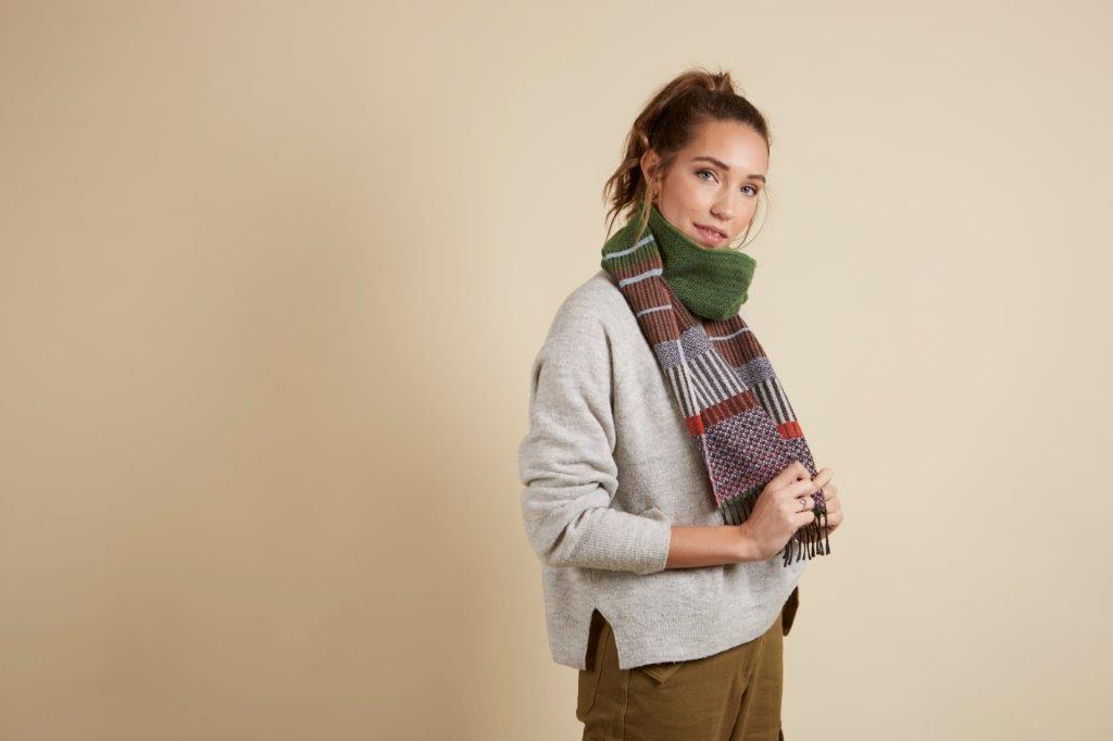 WALLACE+SEWELL - SCARF - ANOUILH - GREEN