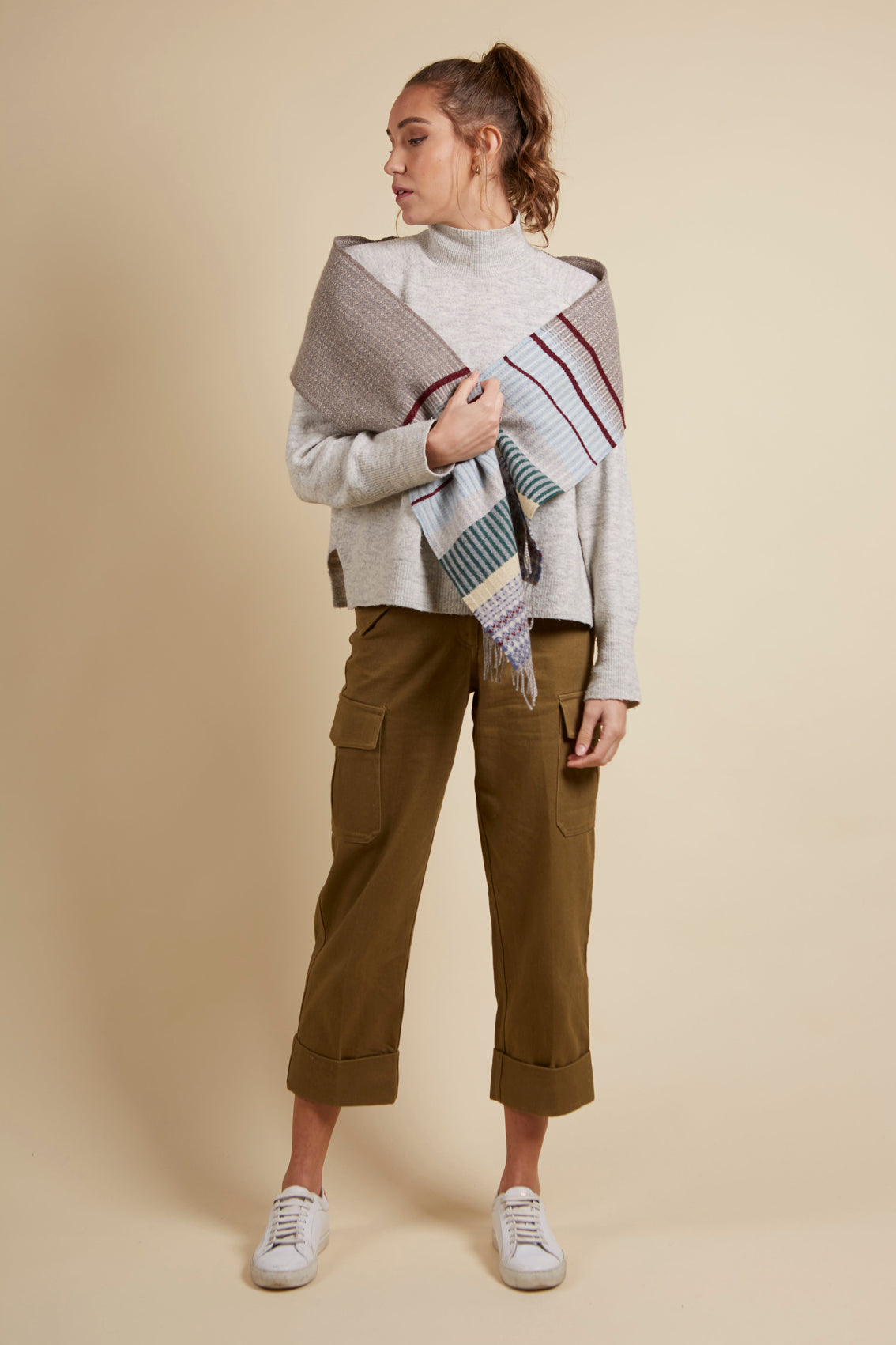 WALLACE+SEWELL - SCARF - ANOUILH - TAUPE