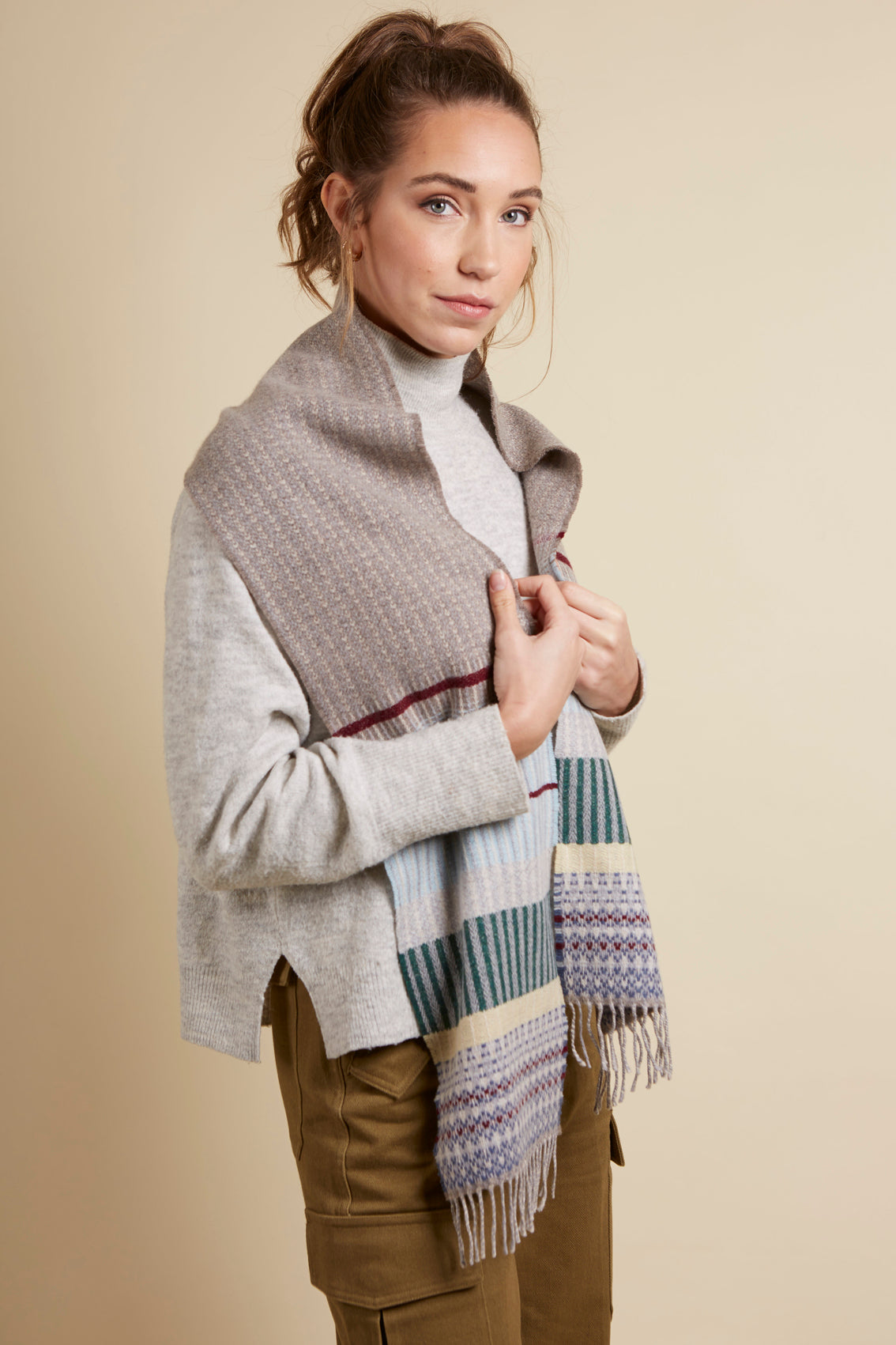 WALLACE+SEWELL - SCARF - ANOUILH - TAUPE