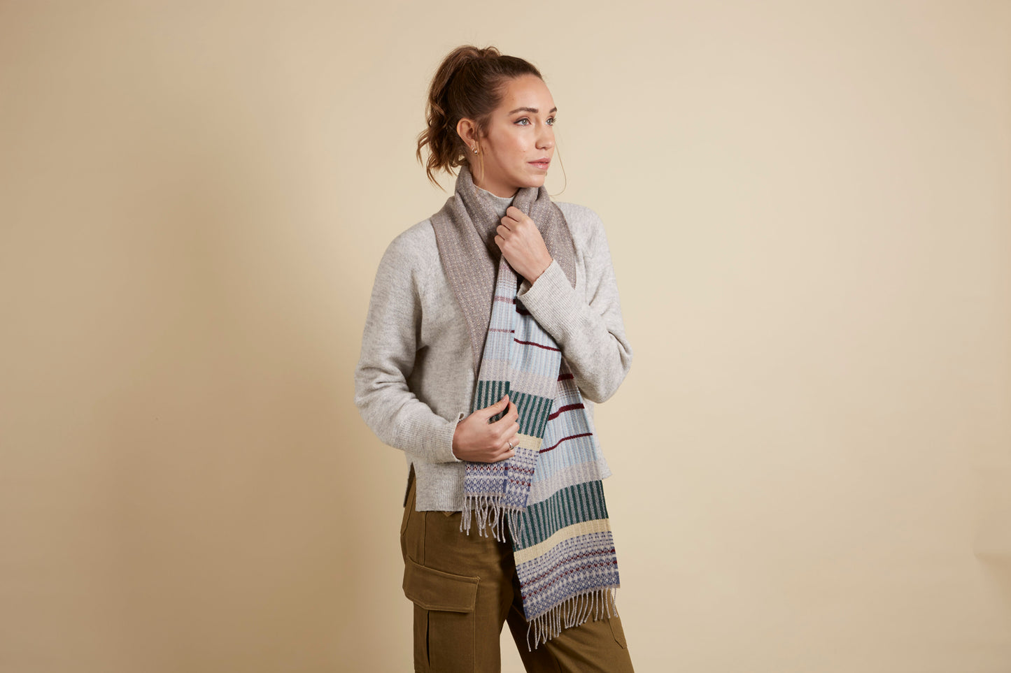 WALLACE+SEWELL - SCARF - ANOUILH - TAUPE