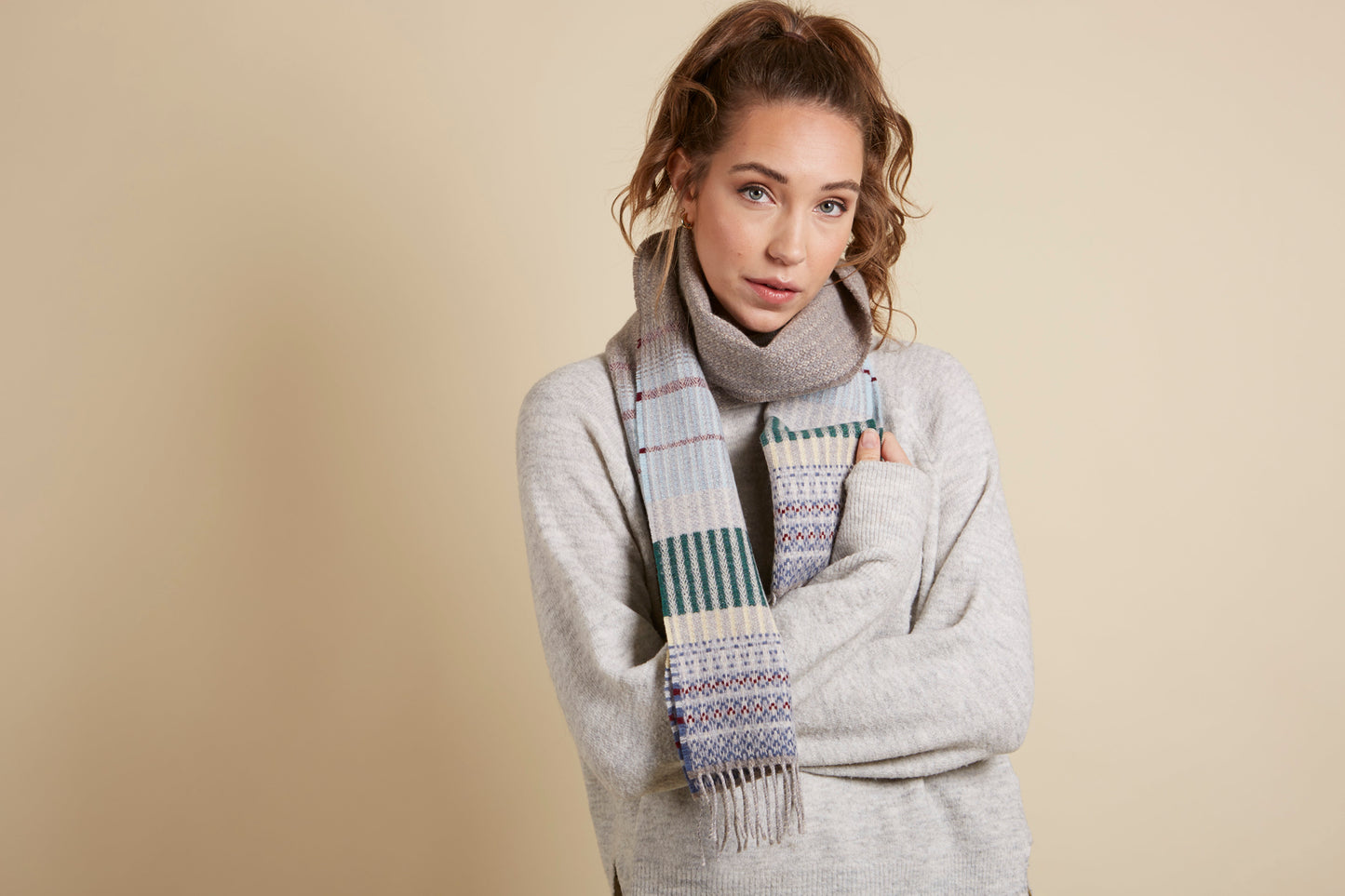 WALLACE+SEWELL - SCARF - ANOUILH - TAUPE