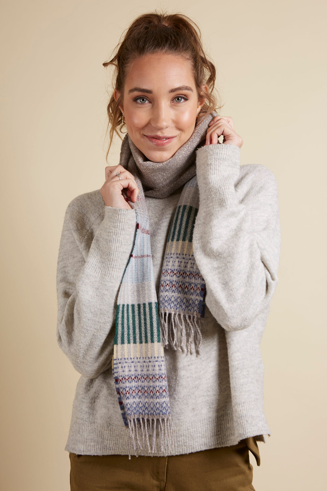 WALLACE+SEWELL - SCARF - ANOUILH - TAUPE