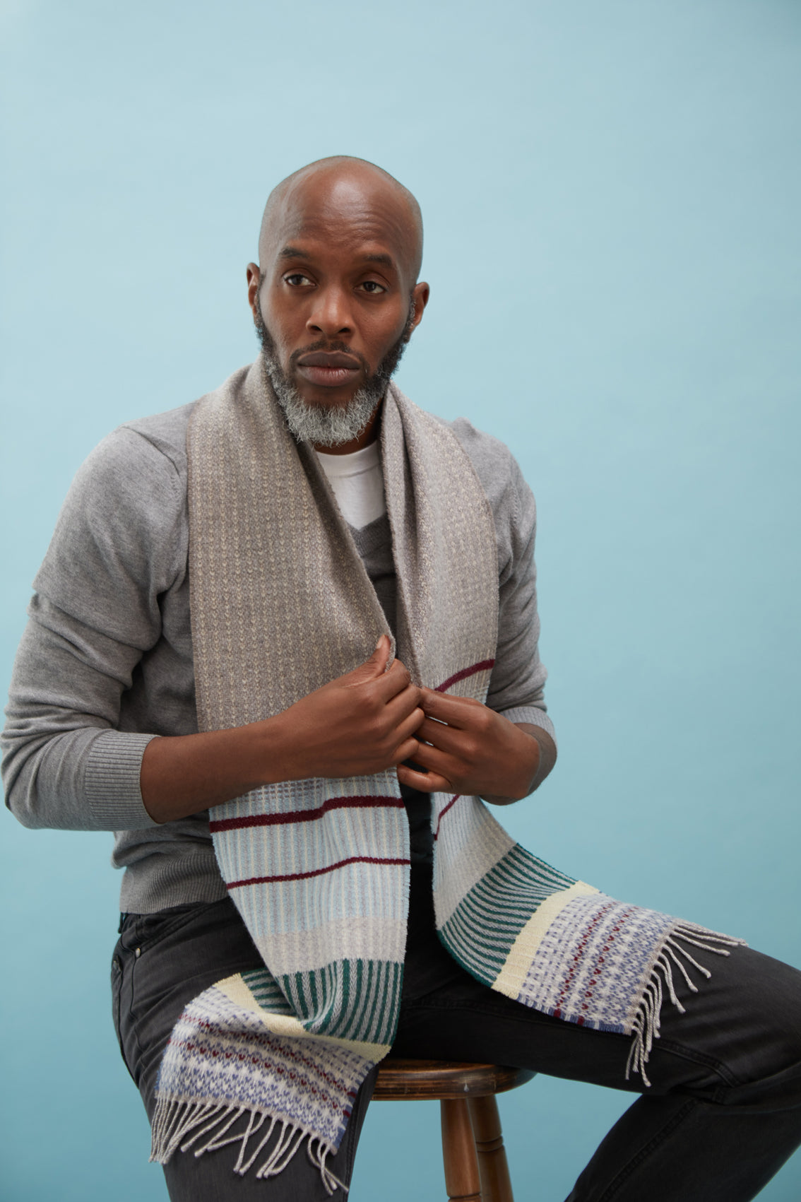 WALLACE+SEWELL - SCARF - ANOUILH - TAUPE