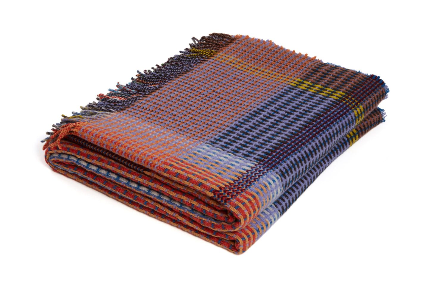 WALLACE+SEWELL - BASKET WEAVE THROW - MILLICENT - LARGE