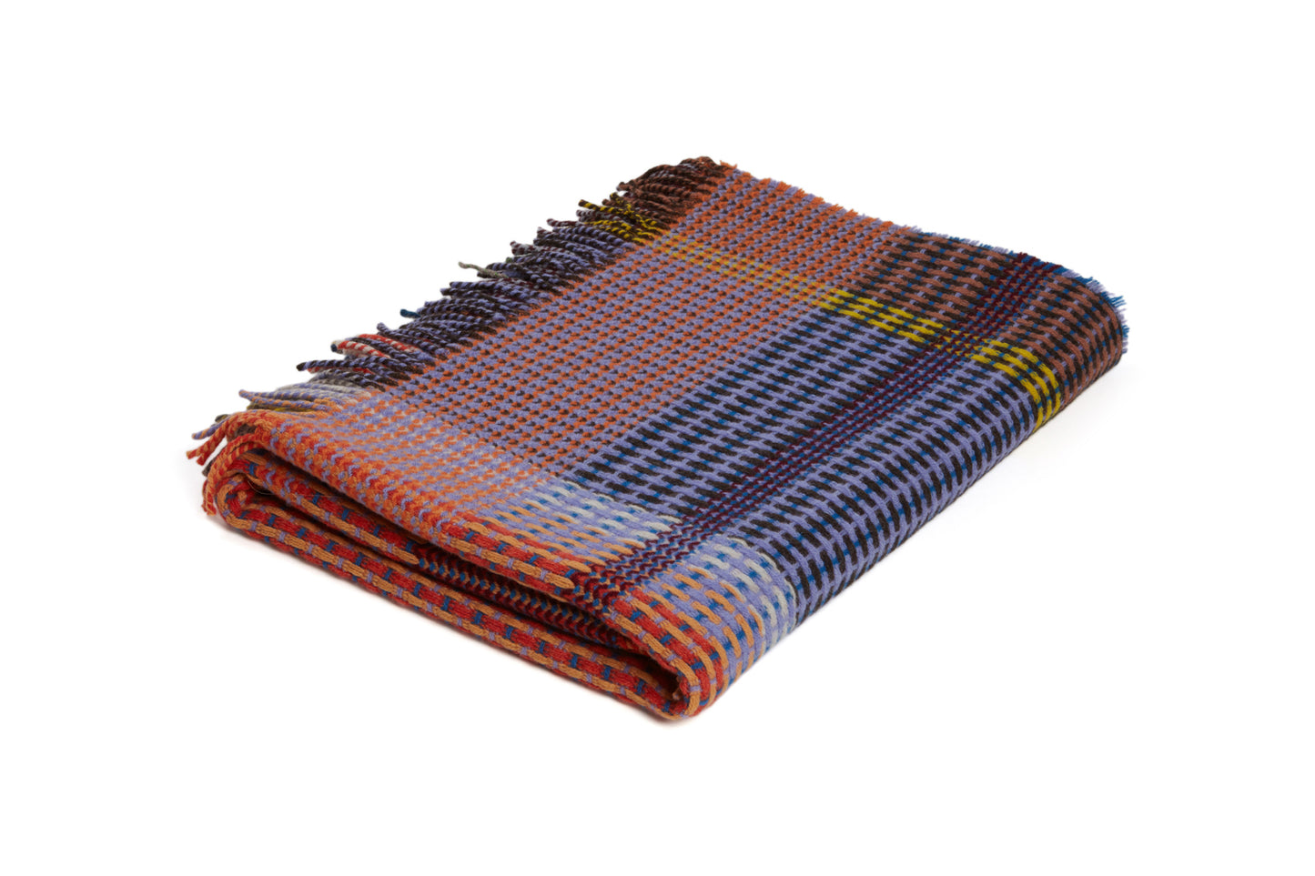 WALLACE+SEWELL - BASKET WEAVE THROW - MILLICENT - LARGE