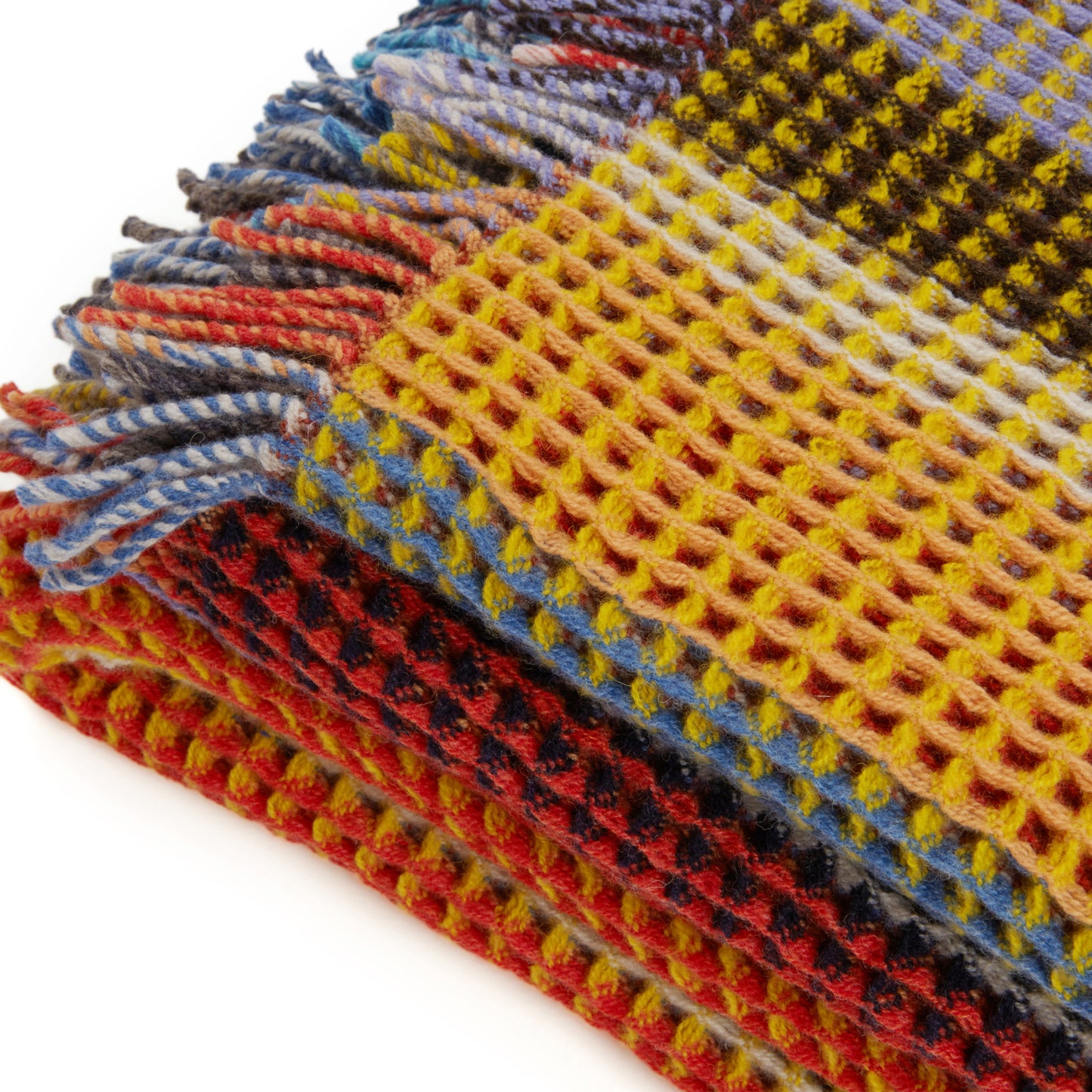 WALLACE+SEWELL - HONEYCOMB THROW - EDITH - LARGE