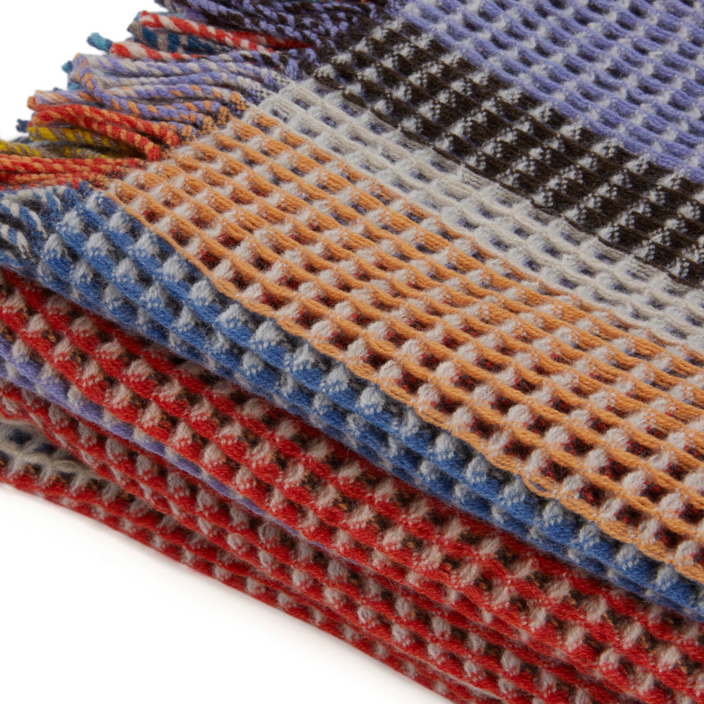 WALLACE+SEWELL - HONEYCOMB THROW - OCTAVIA - LARGE