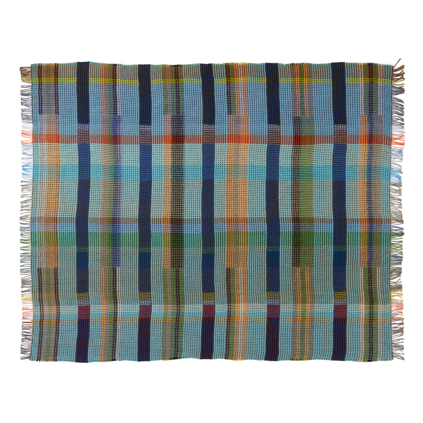 WALLACE+SEWELL - HONEYCOMB THROW - WILDING - LARGE