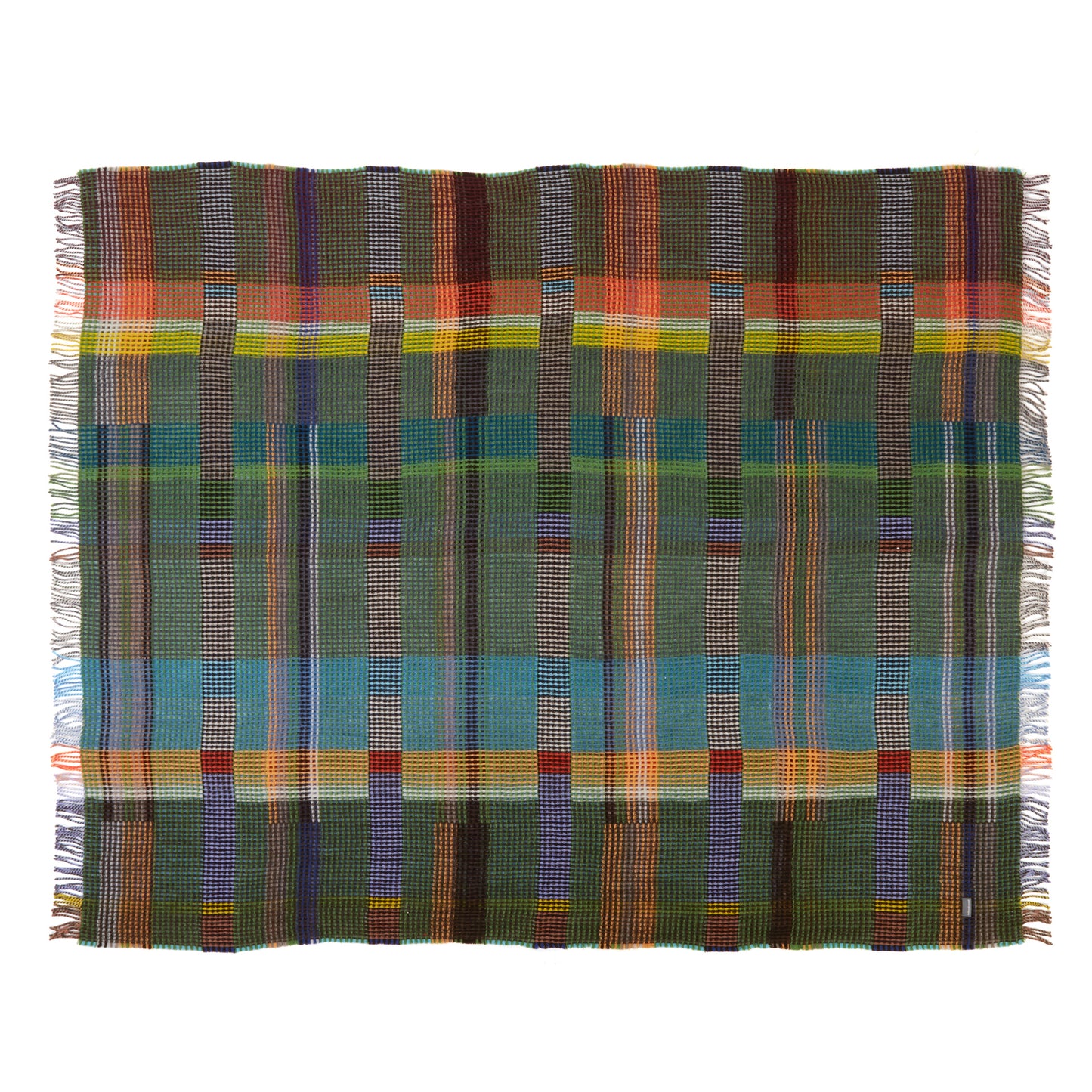 WALLACE+SEWELL - HONEYCOMB THROW - WILDING - LARGE