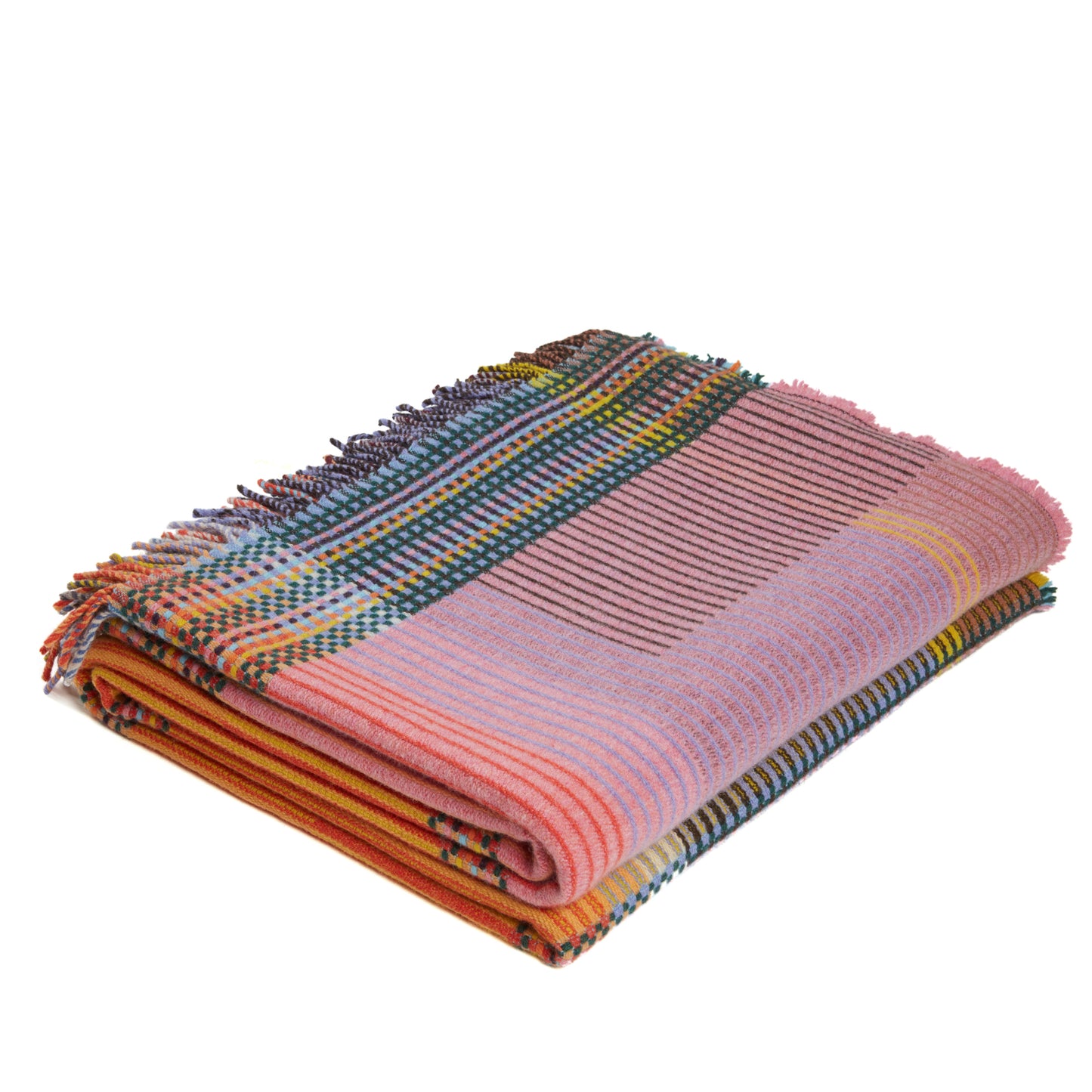 WALLACE+SEWELL - PINSTRIPE THROW - HAMBLING - LARGE