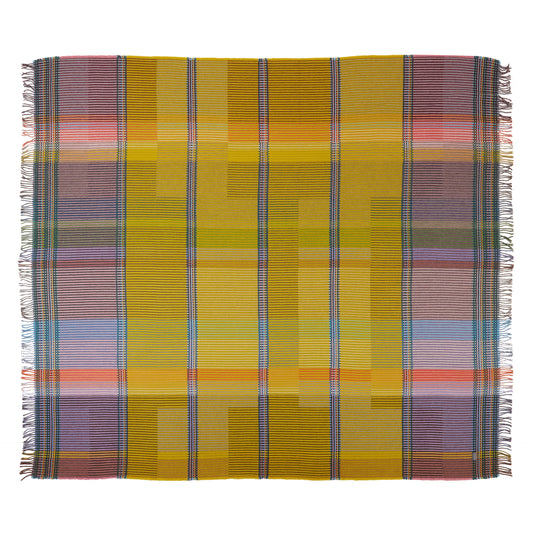 WALLACE+SEWELL - PINSTRIPE THROW - HAMBLING - LARGE