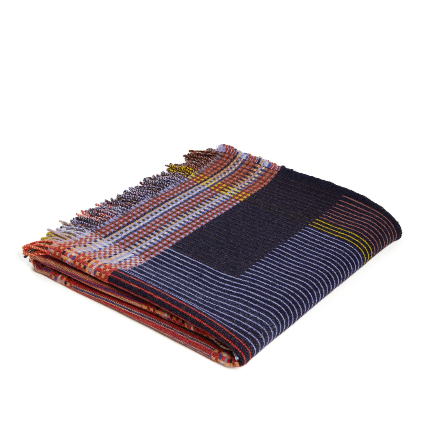 WALLACE+SEWELL - PINSTRIPE THROW - CALVERT - SMALL