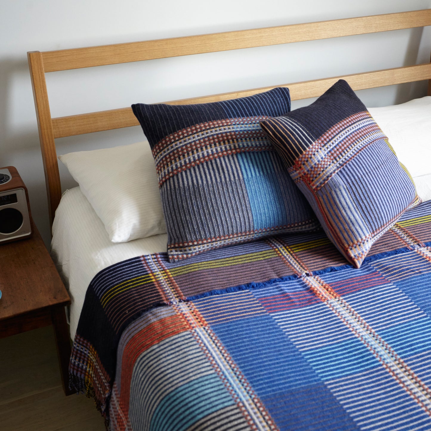 WALLACE+SEWELL - PINSTRIPE THROW - CALVERT - LARGE