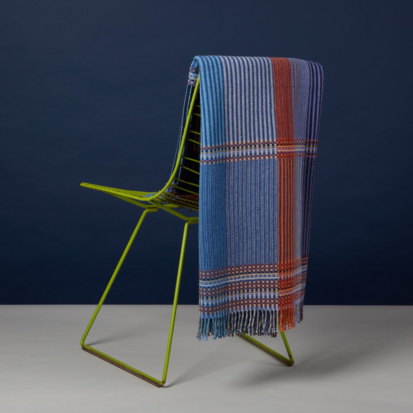 WALLACE+SEWELL - PINSTRIPE THROW - CALVERT - SMALL