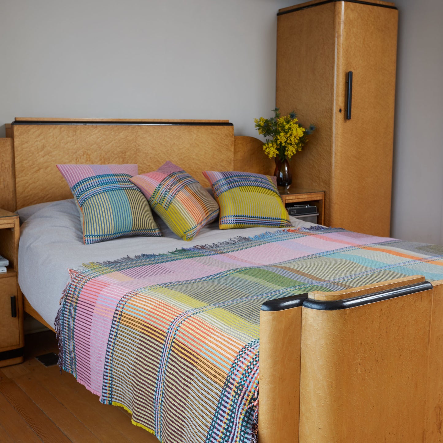 WALLACE+SEWELL - PINSTRIPE THROW - HAMBLING - SMALL