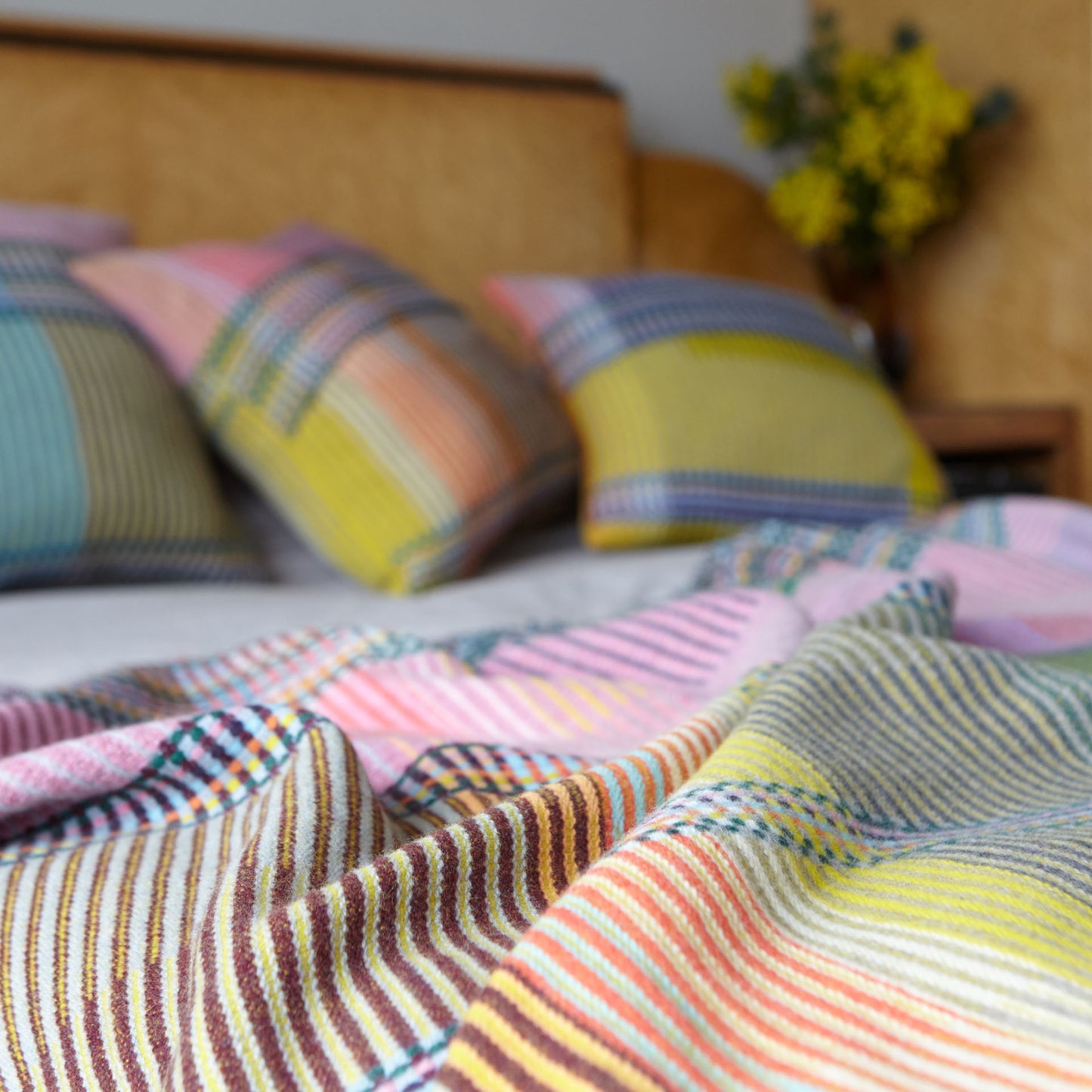 WALLACE+SEWELL - PINSTRIPE THROW - HAMBLING - SMALL