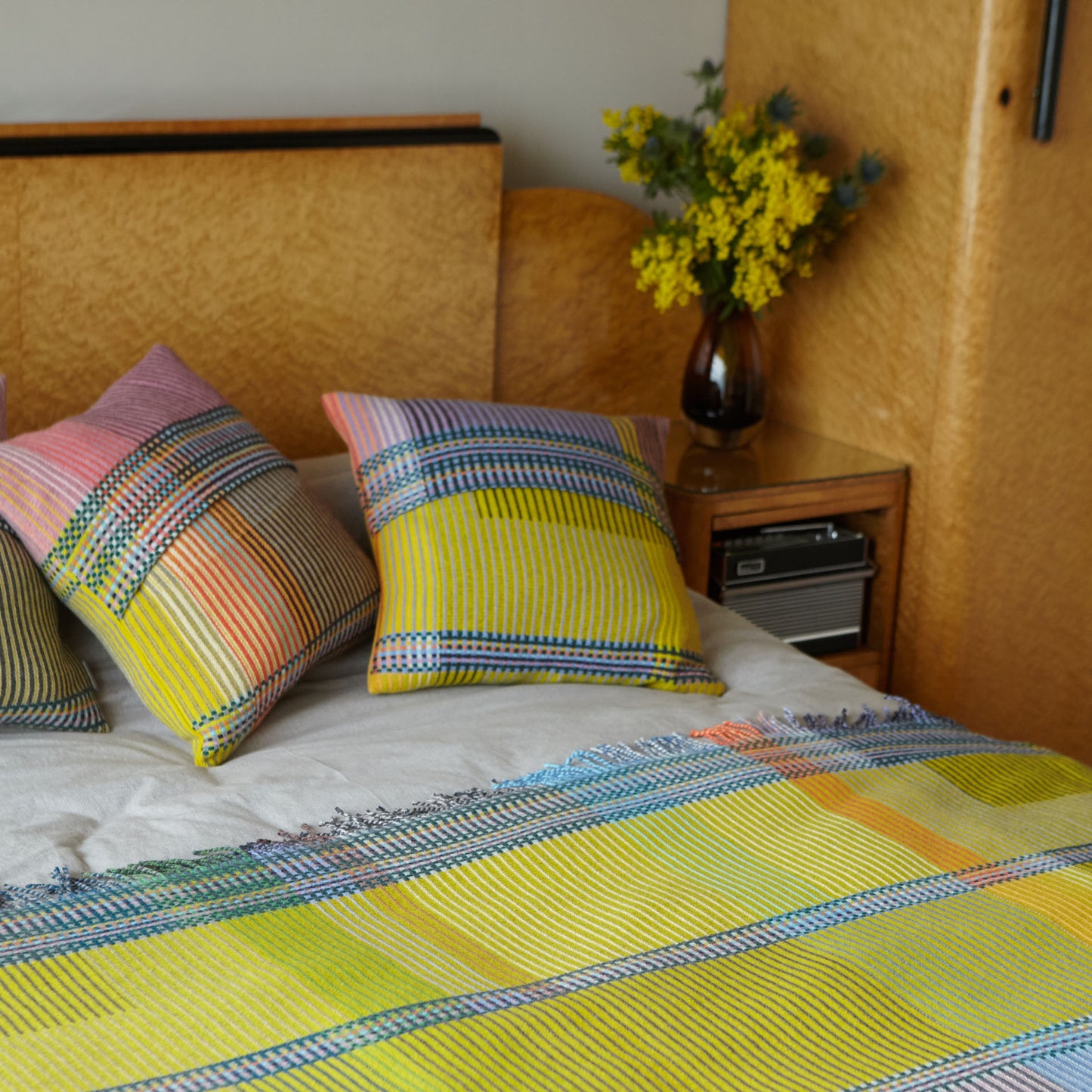 WALLACE+SEWELL - PINSTRIPE THROW - HAMBLING - SMALL