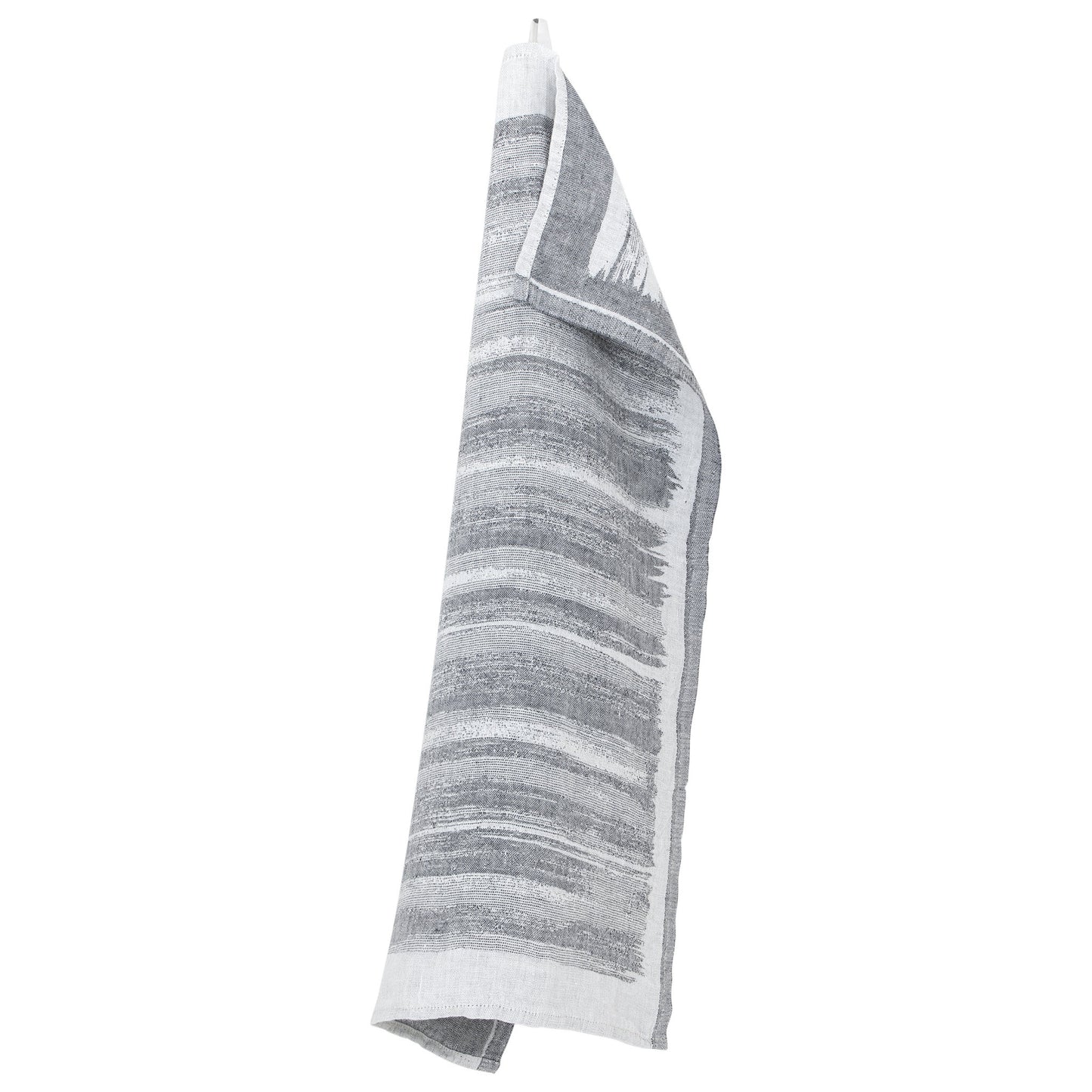 LAPUAN - JOKI LINEN HAND TOWEL. GREY