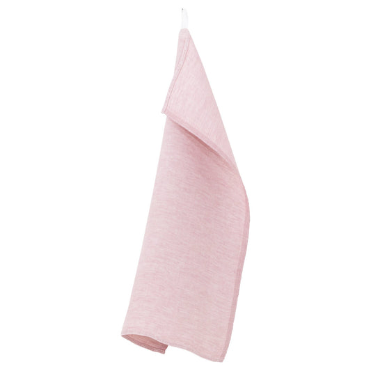 LAPUAN - MONO LINEN HAND TOWEL. ROSE