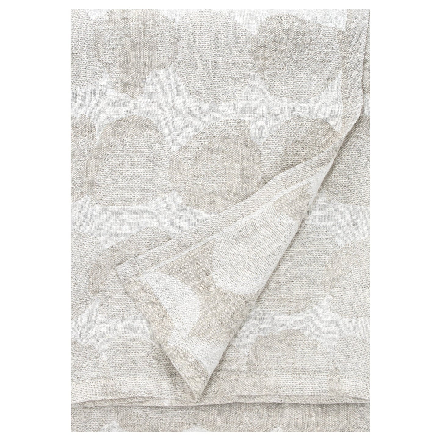 LAPUAN - SADE LINEN KING SIZE BATH TOWEL. NATURAL