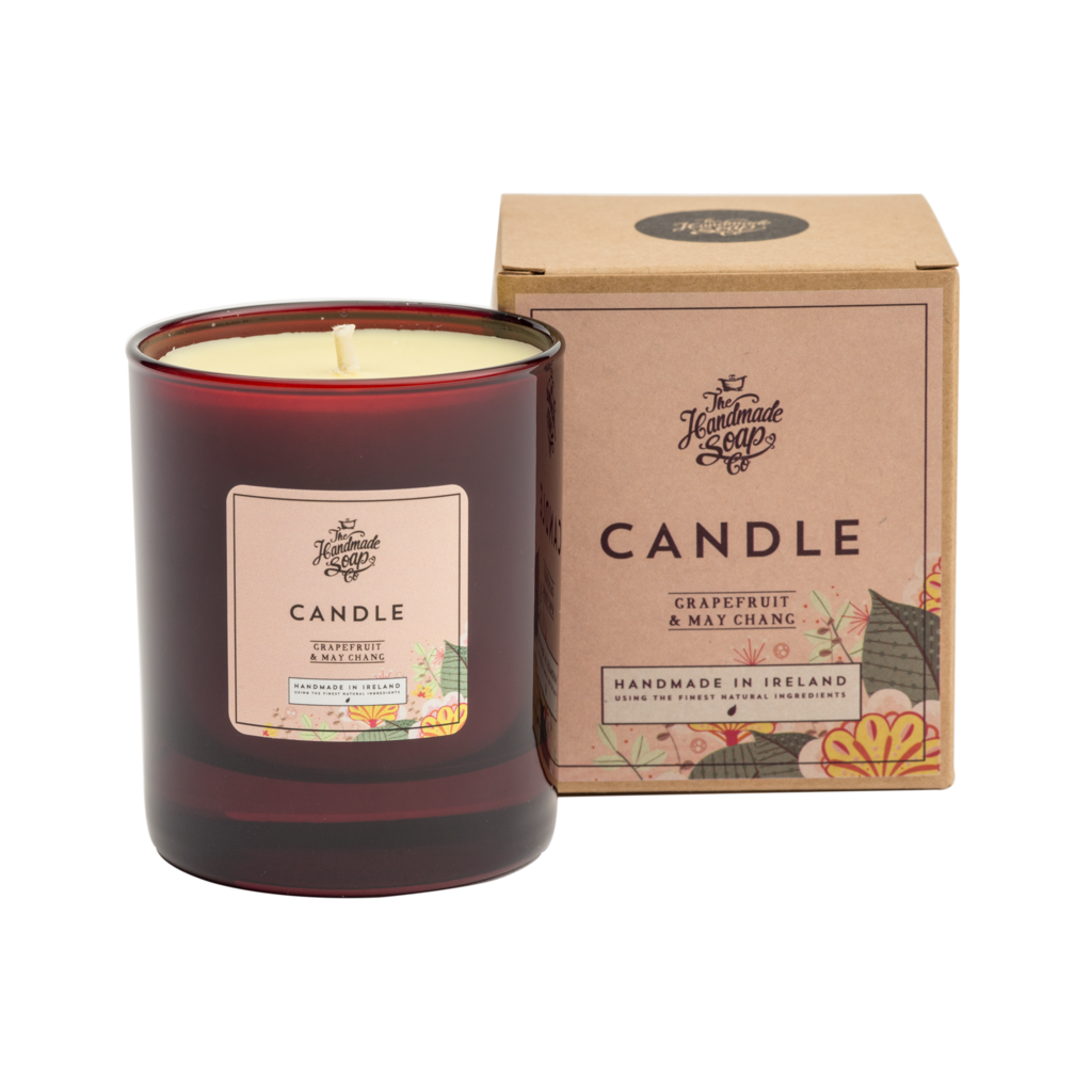 THE HANDMADE SOAP COMPANY - GRAPEFRUIT & MAY CHANG CANDLE