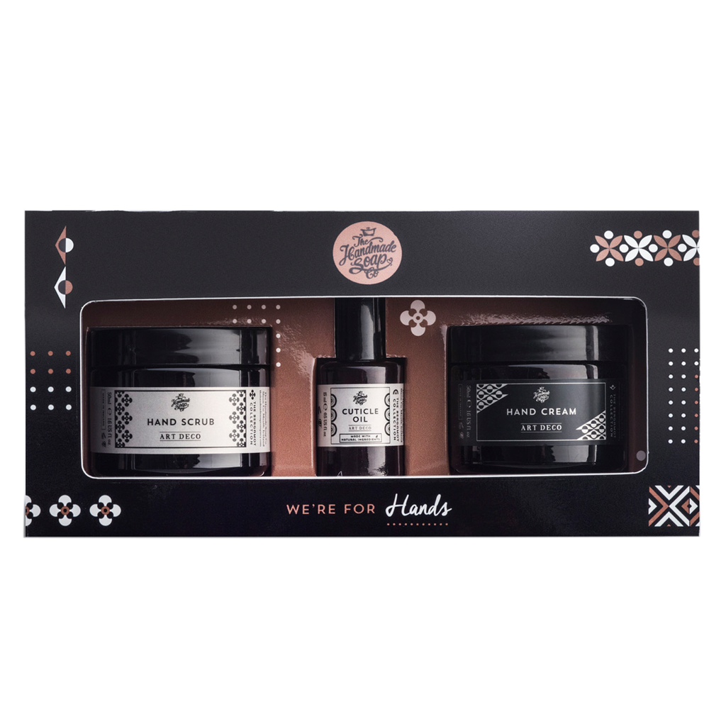 THE HANDMADE SOAP COMPANY - ART DECO HANDCARE GIFT SET